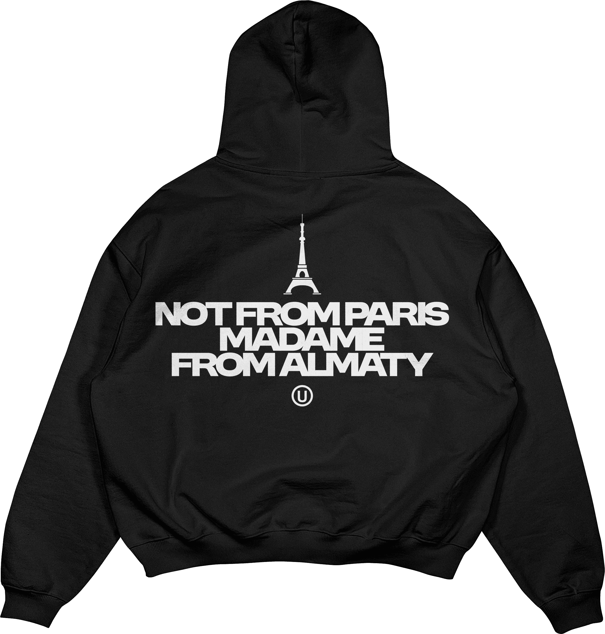 Madame Black Hoodie view 2